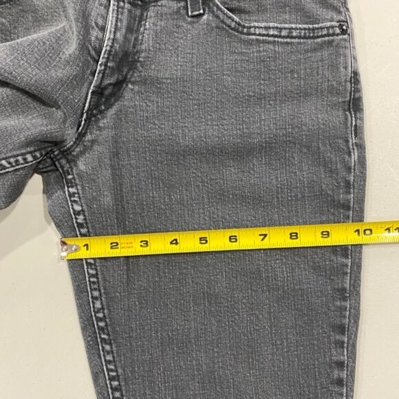 Levi's Vintage 524 Too Superlow Skinny Jeans Black/Grey Size 7 - Picture 13 of 14